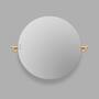 Mirror/Medium 600Mm/23.6 Inches/Cast /Brass