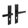 Deurkruk Hera op schild 245x45 mm PCgat 72mm