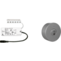 MC-Easy RF ontvanger + MC-Easy 1 knops zilvergrijs