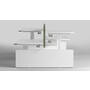 Vicino Quattro HS wit inclusief frame 1500-2400mm.