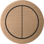 Rond 2.0 Multifit Push button 4X- light bronze
