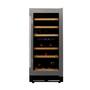 Vinata Wijnklimaatkast Premium, RVS glazen deur, 32 Flessen