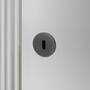 Escutcheon Plate/Traditional Profile/Smoked Bronze