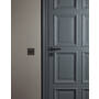 Escutcheon Plate/Traditional Profile/Smoked Bronze