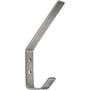 Hoed- en Jashaak RVS geborsteld 142x20mm