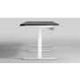 Milano Vergader voor een blad tot 4000mm. zilver RAL9006