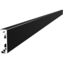Spaceship afdekprofiel aluminium zwart, lengte 2500mm