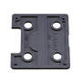 Onderlegplaatje 2mm voor onder heavy duty montageplaat