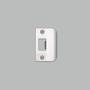 Strike Plate Kit/D Shaped/Standard Door/Steel