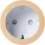 Rond 2.0 MultifitSocket F- brushed brass - white cup