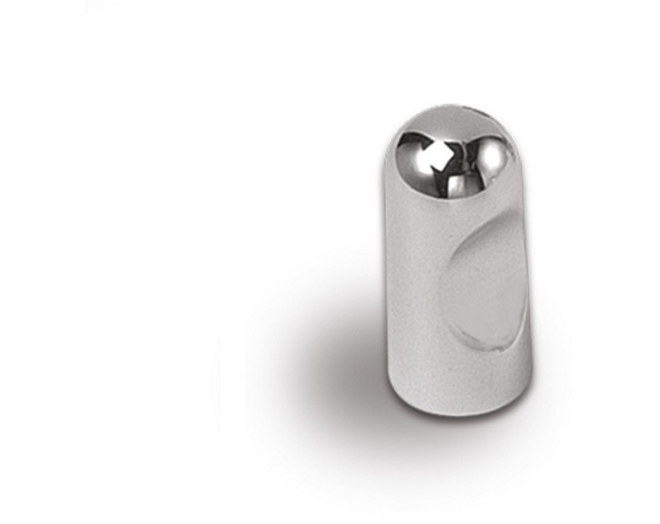 Knop METAL 801 glans chroom diameter 12mm