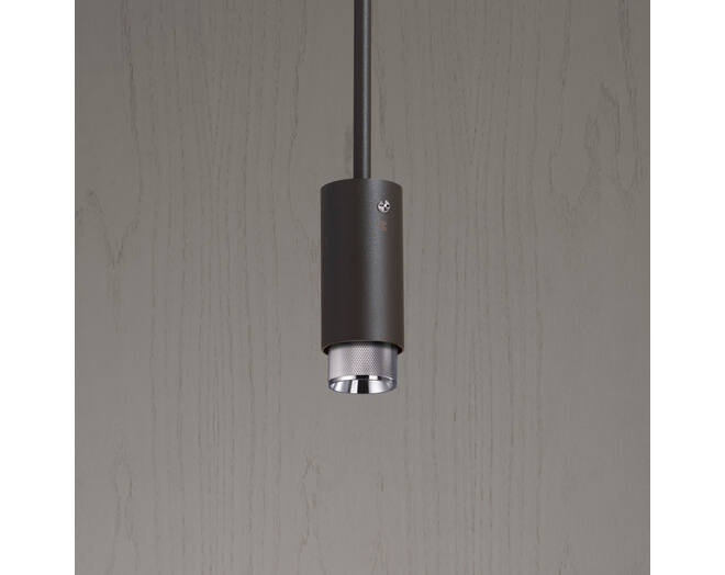 Exhaust Pendant/Cross/Graphite/Steel