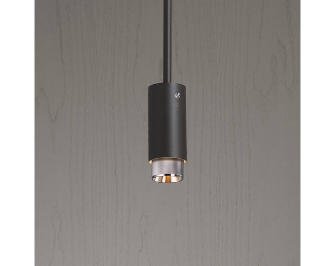 Exhaust Pendant/Cross/Graphite/Steel