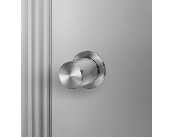 Door Knob Set/Linear/Steel