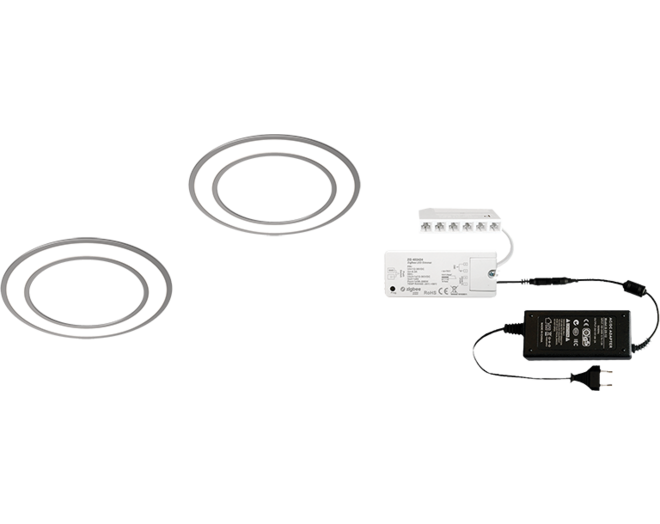 1 x Holl BH Edel. Look 24V + Zigbee ontvanger + Driver 24W