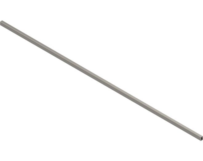 Legrabox binnenlade frontreling C carbon zwart