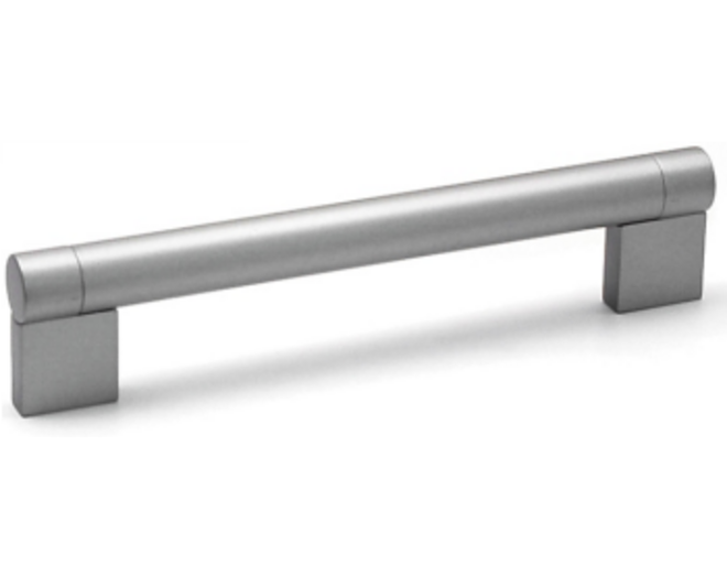 Greep 16x345mm, aluminium mat, hartmaat 320mm