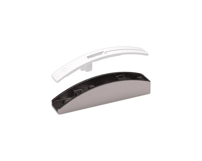 Klepbevestiging KIARO EASY opschroef, wit