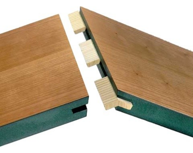 Houten verbindingshoek 6x16mm 6mm dik, per doos 200 stuks