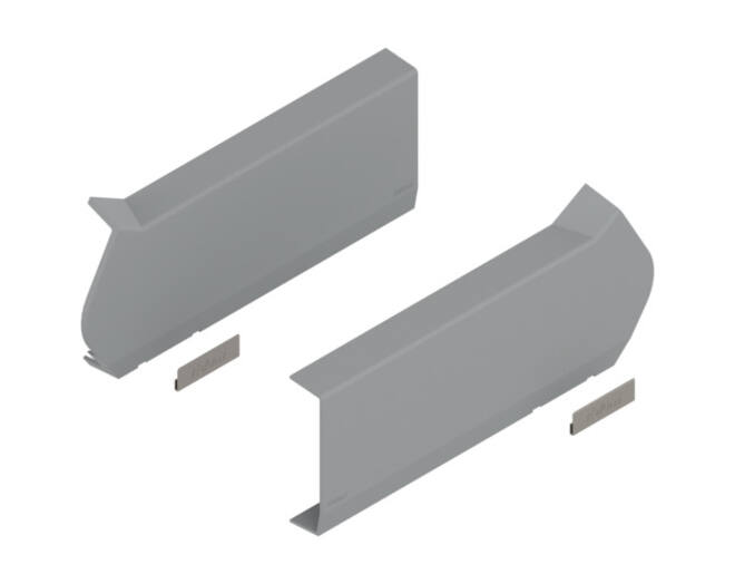 AVENTOS HF afdekkappen set licht grijs voor beslagelement