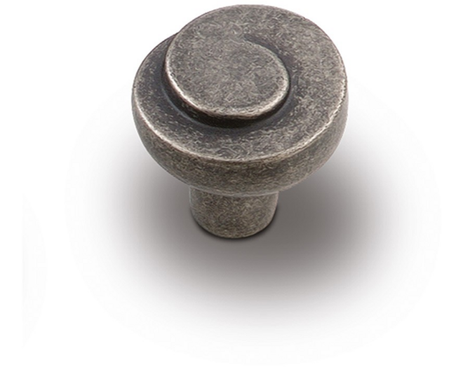 Knop RUSTIC 887 oud tin 30mm