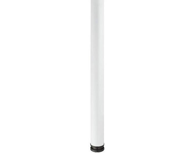Tafelpoten 60mm 1100mm dikte 0,9mm wit gelakt set van 4