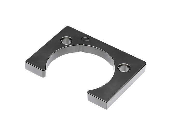 Kimana afstandsplaatje zwart 4mm, VE= 500