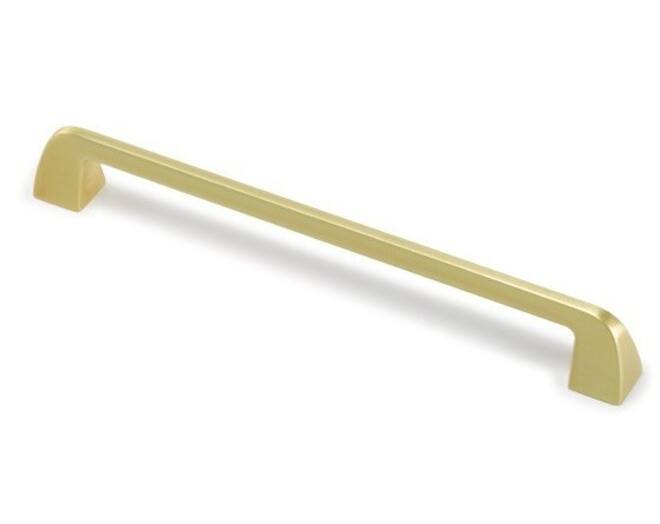 Greep WEDGE 685 geb. goud 210x18x28mm hartmaat 192mm