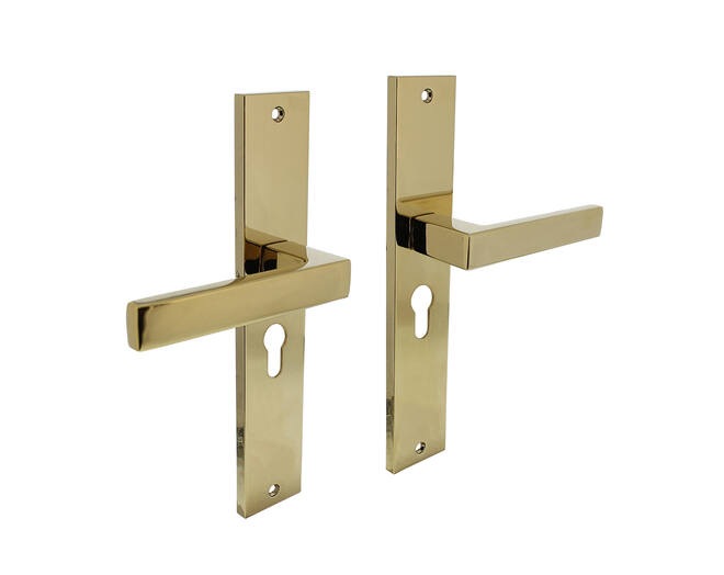 Deurkruk Hera op schild 245x45 mm PCgat 55mm