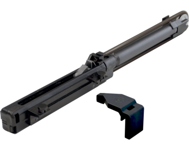 Geleider antraciet Dispensa 500mm incl. soft close, enkel