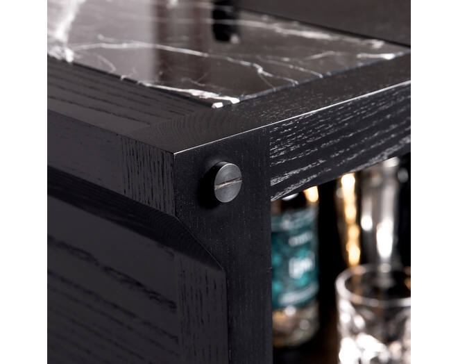 The Popstar Bar/Black Oak/Black Marble/Grey Berry Silk