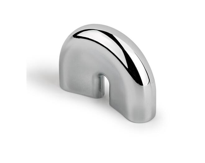 Knop CIRCLE glans chroom 40x11x28mm, hartmaat 32mm