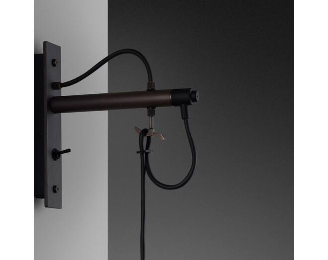 Hooked Wall Large Graphite/Smoked Bronze