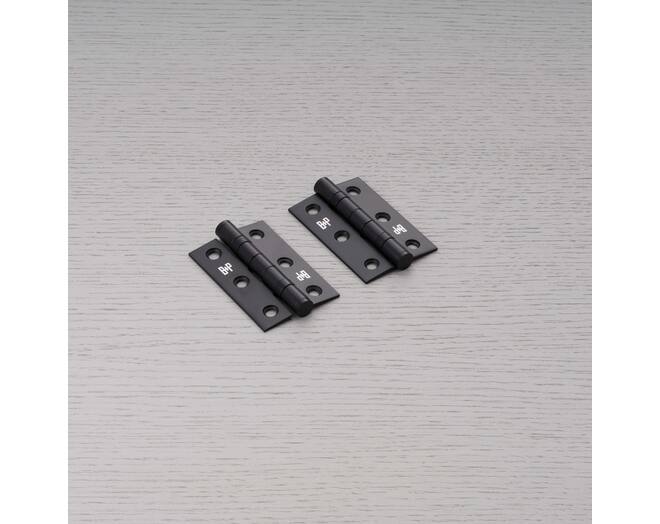 Hinge/76 X 51 X 2 Mm (3 X 2 Inch)/Set Of 2/Welders Bla