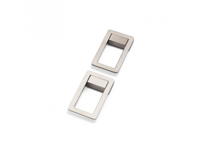 Greep UP glans chroom hartmaat 16mm breedte 42mm, 74x10mmm