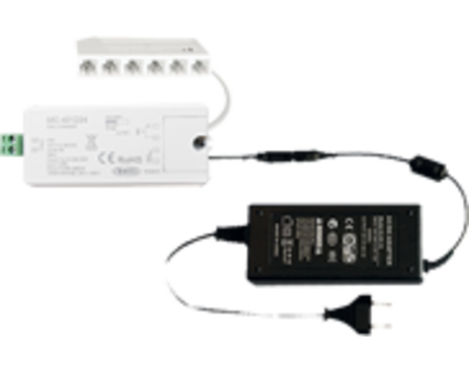 Dali ontvanger 6 voudig Micro24 verdeler+ Driver 24V/100W