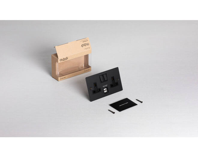 2G Socket + USB 3.1A/Black