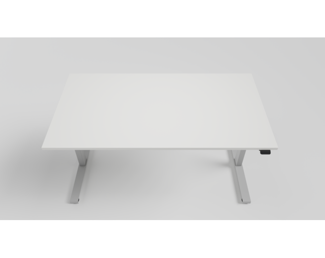 Bureaublad 1400x800x25mm wit T014, inclusief 2 inserts