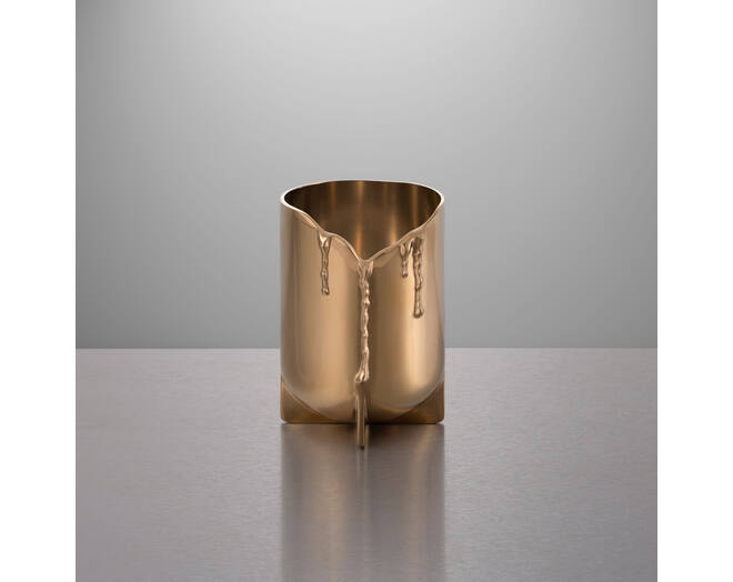 Candle Vessel/Brass