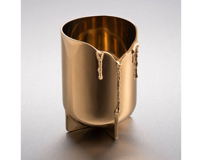 Candle Vessel/Brass