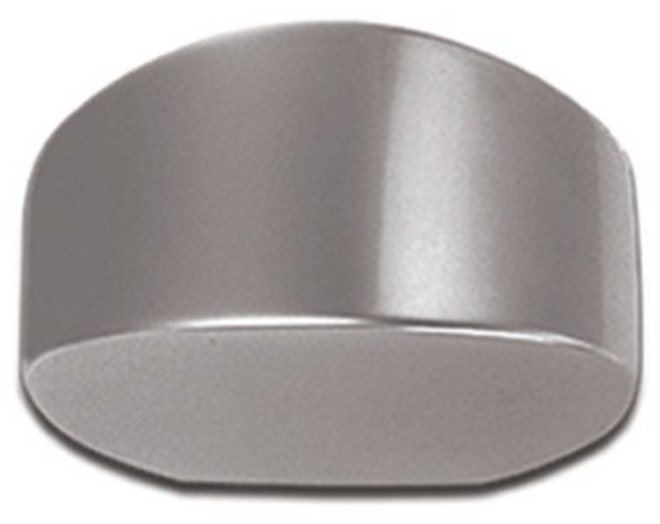 Knop METAL 883 mat chroom 30x19mm