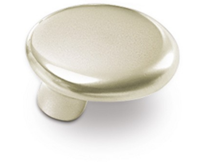 Knop METAL 871 geborsteld nikkel 37x30mm