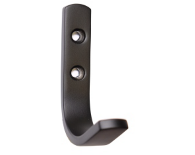 Jashaak aluminium zwart gelakt 72x16mm