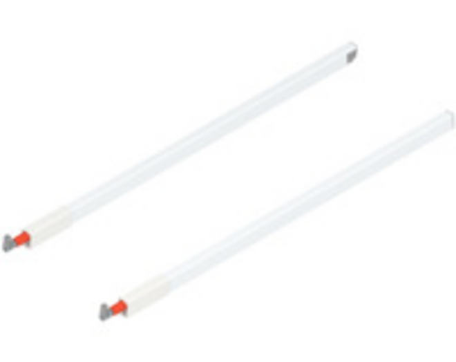 Antaro relingset, zijdewit, voor ladediepte 650mm