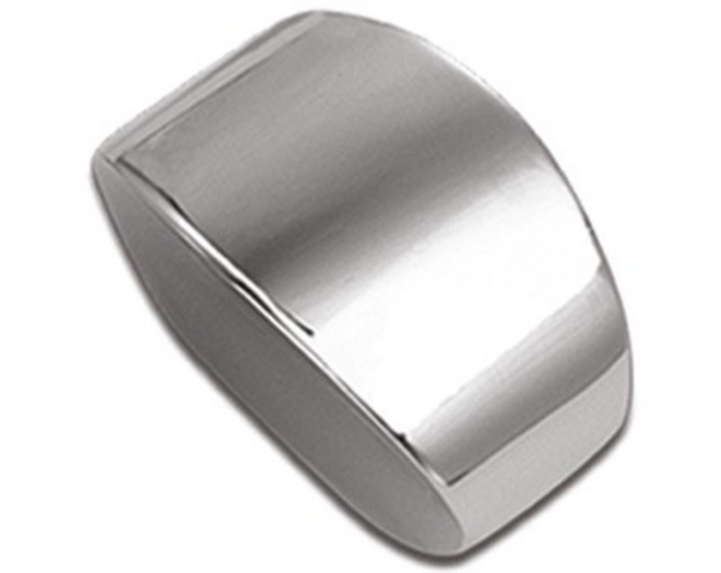 Knop METAL 883 glans chroom 30x19mm