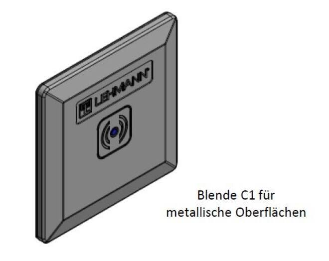 Afdekplaat met lichtindicator voor CAPTURA VE=1