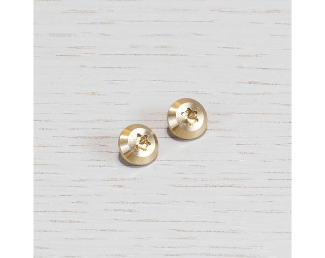 Spare Torx Cap/For Furniture Knob/Plate/Linear/Brass