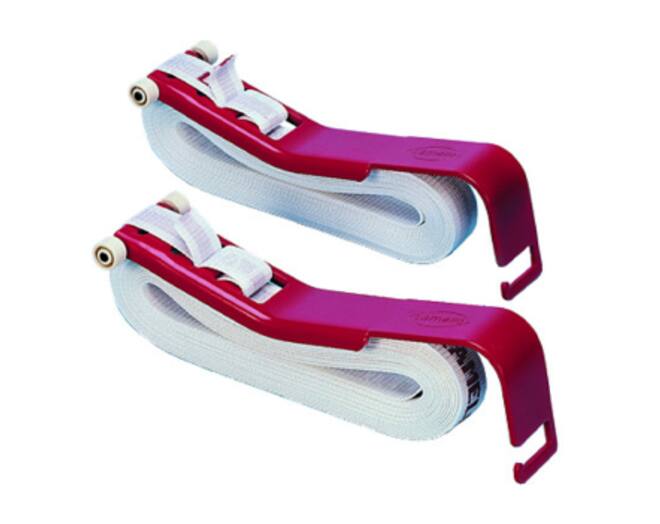 Spanner met 5 m  polyester spanband - 2 stuks