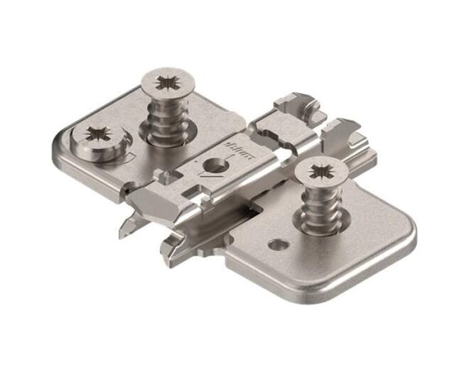 CLIP excentrisch h-regelb.kruisplaatmet euroschroeven*0,0 mm