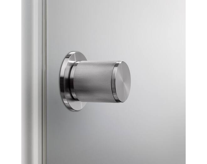 Fixed Door Knob/Single-Sided/Linear/Steel